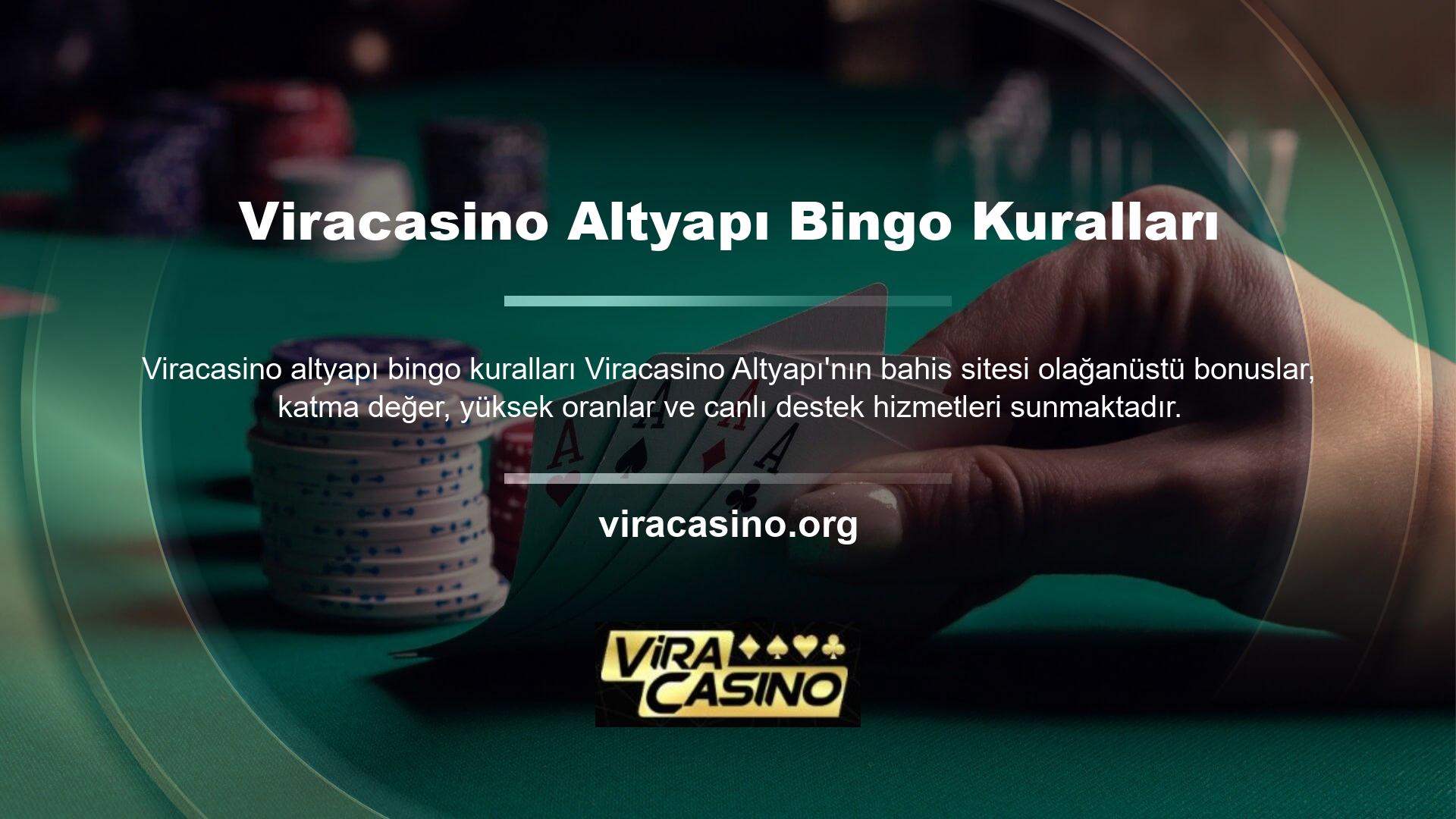 Bu neden? Viracasino Casino'nun kapsamlı bilgileri, sitede hesap açmak, para yatırmak ve oyun oynamak isteyen herkes için çok önemlidir
